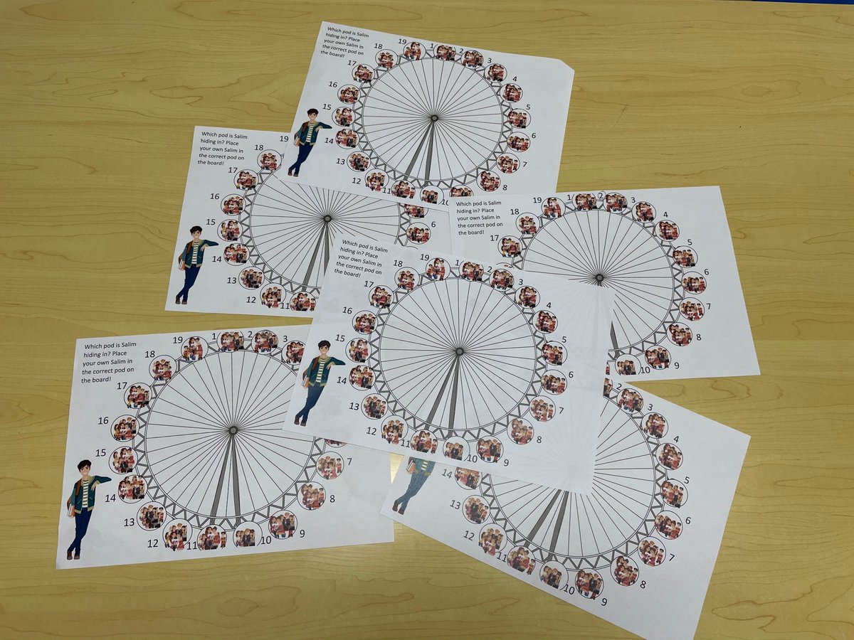 Year 7 have really enjoyed today's #ReadingRoutes task of finding Salim from #TheLondonEyeMystery! Well done to everyone who successfully identified which pod he was hiding in 🎡