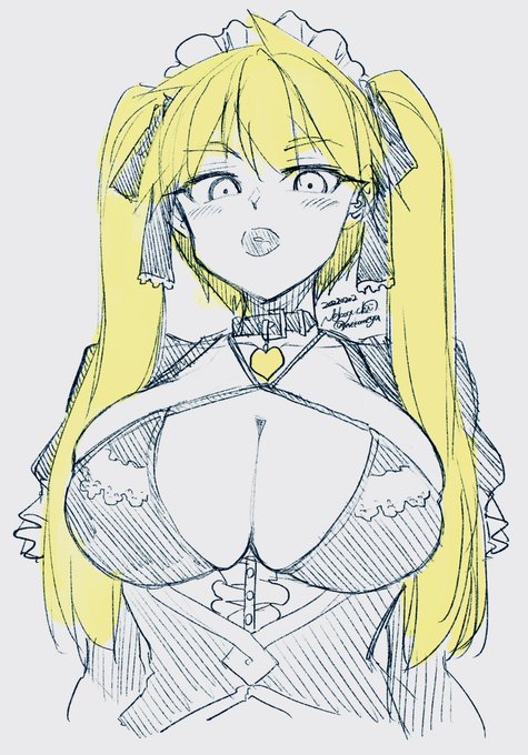 #ツインテールの日 
 #らくがきω 