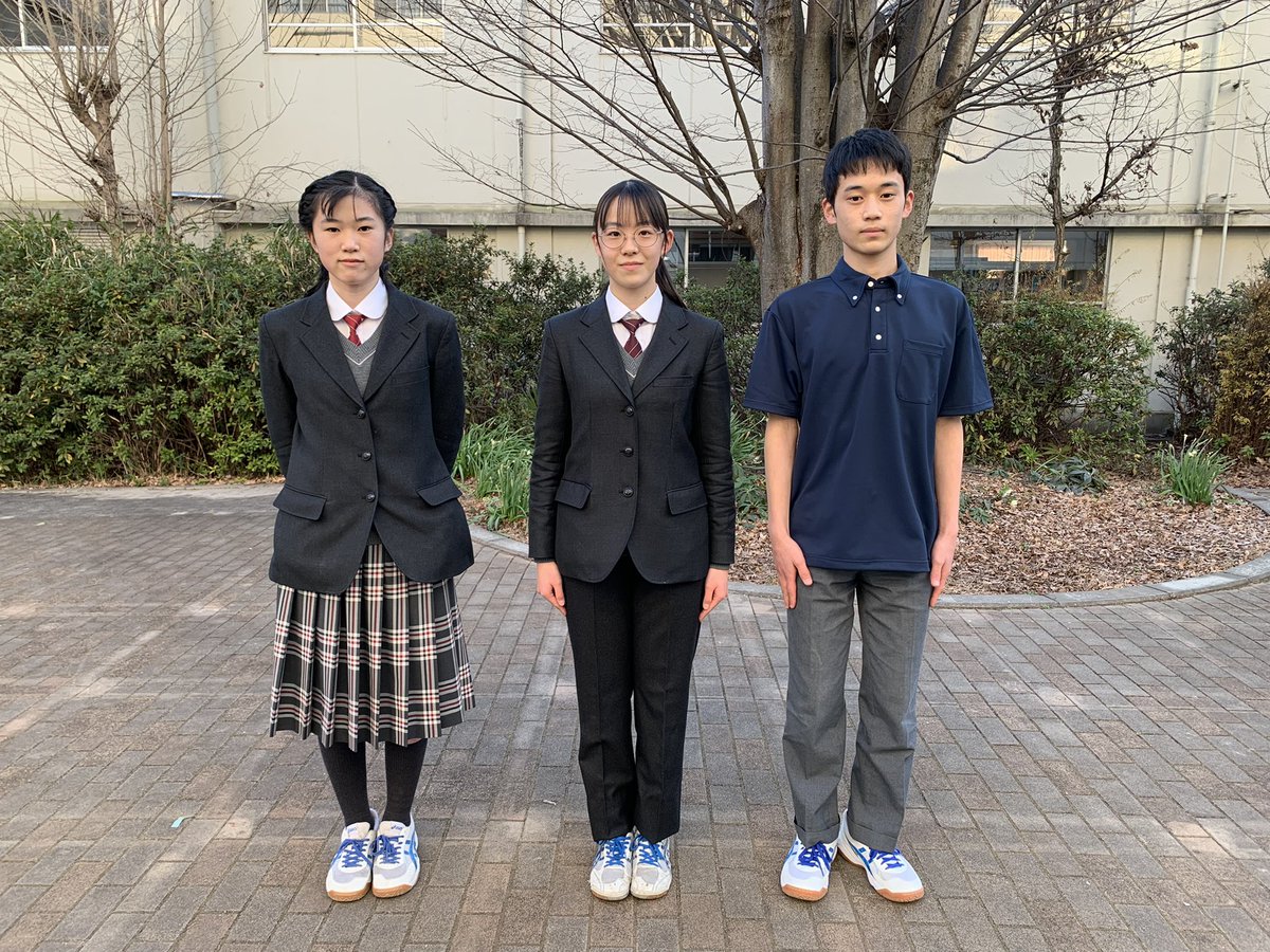 開智未来　制服 今日は生徒総会がありました！ 新制服のお披露目をしました！ 多くの