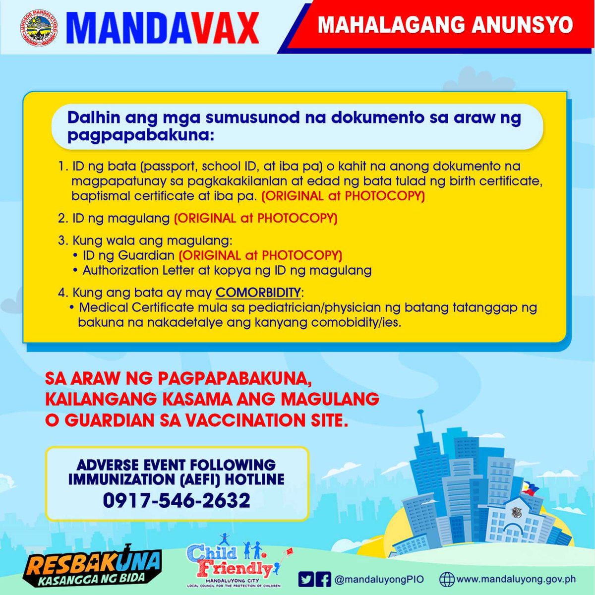 MandaluyongPIO's tweet photo. MAHALAGANG ANUNSYO https://t.co/bRlT4N6gNk