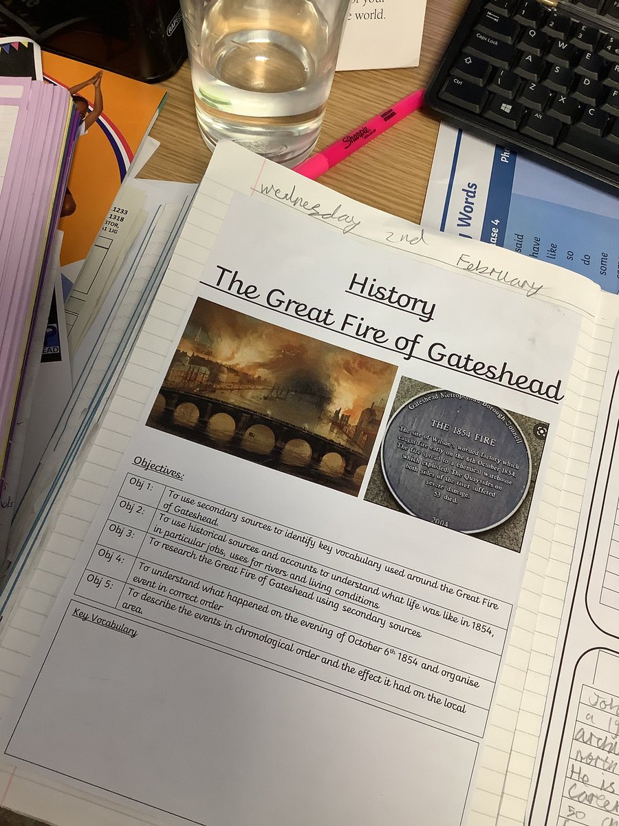 StAgnesY3's tweet image. Using the iPads today in history, conducting research into The Great Fire of Gateshead #stagnescomputing