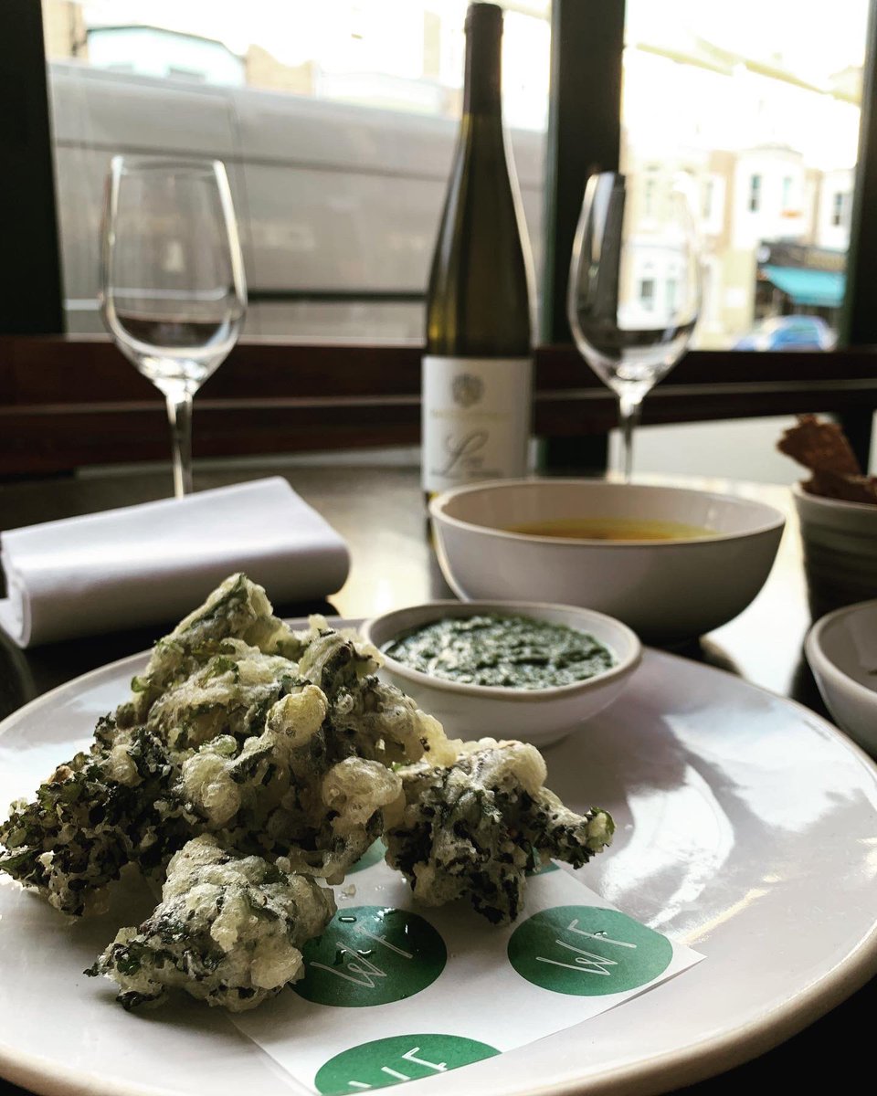 wildflorhove's tweet photo. New snack &amp; starters for the February midweek menu which kicks off this evening; 
-Kalette tempura with pesto
-Delica squash veloute &amp; seeds
-Pork rillettes &amp; cornichon ketchup 

£25 for 3 courses, get involved 

#wildflor #wellcellared #classiccookery https://t.co/suatGBh0m0