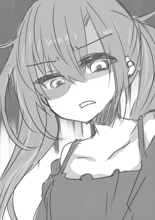 汚物を見るような目で拒否してくれるリファリアル・リプリカさんの落書きです。去年のバレンタインの事を恨まれている模様 