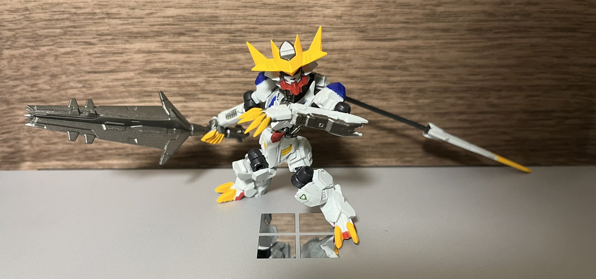 モビルスーツアンサンブル バルバトスルプスレクス 塗装リペイント品