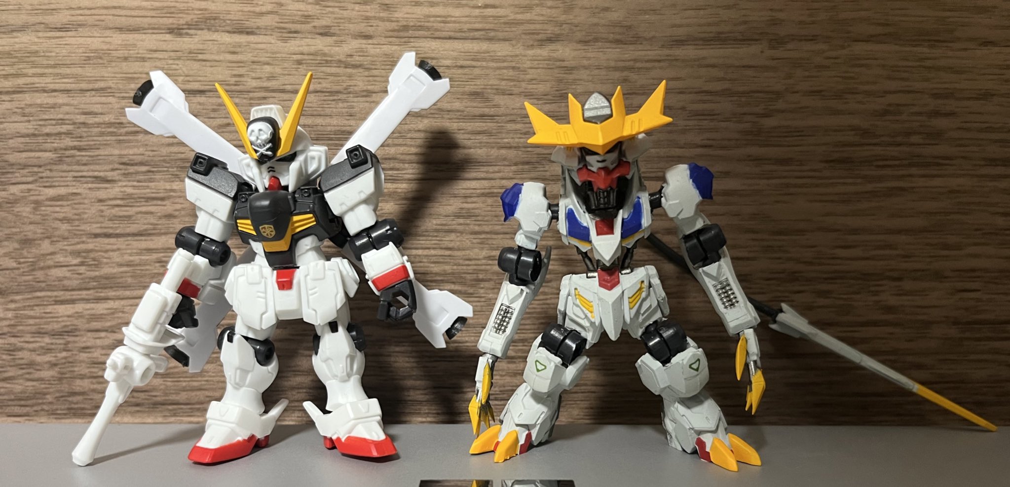 ガンダム 韋駄天 バルバトス モビルスーツアンサンブル リペイント 改修 改造品〉モビルスーツアンサンブル ・バルバトスルプスレクス 風