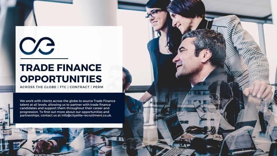 CityEliteRec's tweet photo. If you're looking for your next permanent or contract Trade Finance position, contact us at info@cityelite-recruitment.co.uk to find out more about our opportunities and partnerships.

#tradefinance https://t.co/8nAEWzBiWL