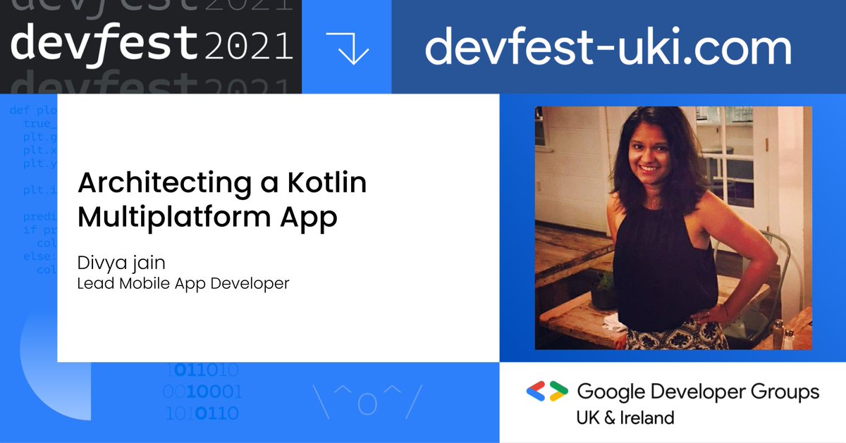 📺Watch <a href="/divyajain2405/">Divya Jain</a> ‘s talk “Architecting a Kotlin Multiplatform App” and catch up on all the talks here 

bit.ly/devpartyYouTube

#devfestuki #ai #ml #cloud #devops #webdevelopment #mobile #android #diversity #inclusion #womenintech