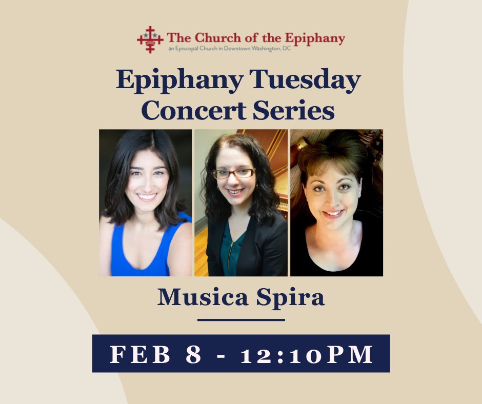 Next Tuesday, Musica Spira performs for the Epiphany Concert Series!