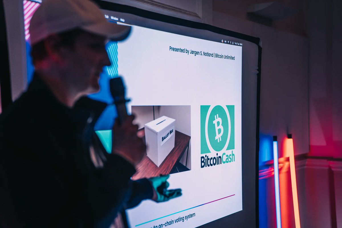 Bitcoin Unlimited (@bitcoinunlimit) on Twitter photo Thank you <a href="/CoinRiot/">Coinriot⚡️</a> for having <a href="/dagur/">Dagur Valberg 🧪✨</a> and <a href="/jQrgensn/">jQrgen ⛛</a> at The Blockchain Hangout last week! It was great having the chance to talk about our <a href="/votepeer/">votepeer</a> technology to a great audience!
#BitcoinCash #BCH #Cyrptocurrency Thank you <a href="/CoinRiot/">Coinriot⚡️</a> for having <a href="/dagur/">Dagur Valberg 🧪✨</a> and <a href="/jQrgensn/">jQrgen ⛛</a> at The Blockchain Hangout last week! It was great having the chance to talk about our <a href="/votepeer/">votepeer</a> technology to a great audience!
#BitcoinCash #BCH #Cyrptocurrency