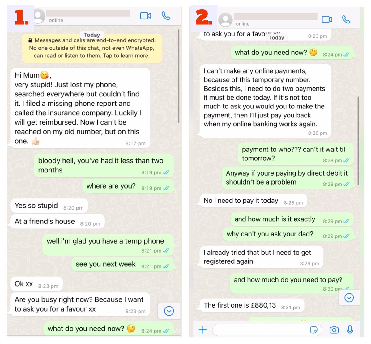 barrijayne's tweet photo. When scammers try to scam me, I will ALWAYS have the last laugh 😂 
Be vigilant. Stay safe. https://t.co/Tsdy7KiLsT