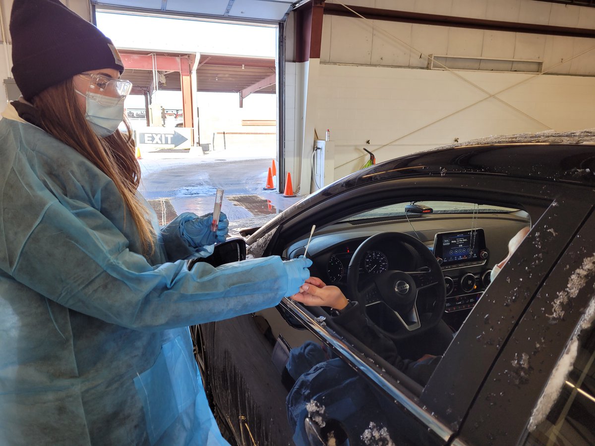 IDPH has said the state community-based testing sites are closed today and Thursday because of Winter Storm Landon. The Interstate Center in Bloomington and the Odeum Expo Center in Villa Park are scheduled to reopen at 9 a.m. Friday. Please be safe during the next two days.