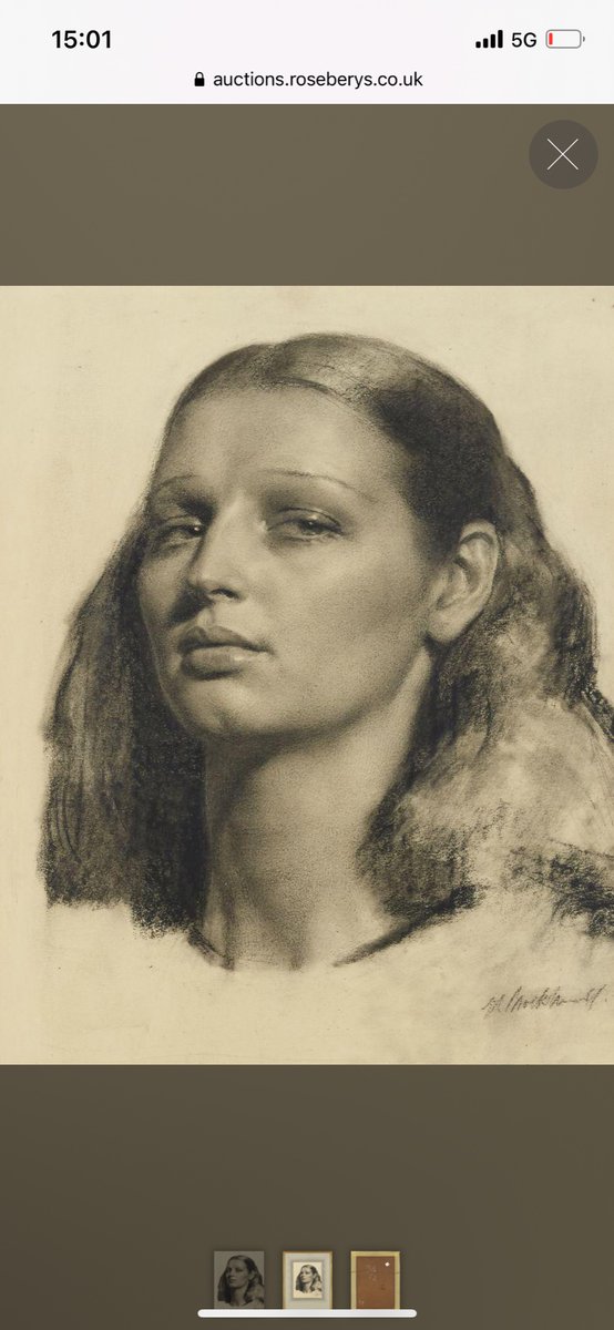 MaconRouge's tweet photo. @ahistoryinart This is another of her about to be auctioned at Roseberrys. Est 8-12k https://t.co/zWjr39aDcs