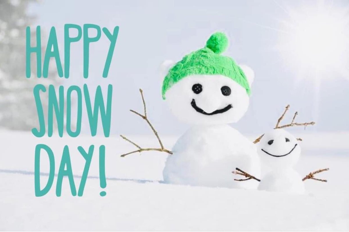 Happy Snow Day! We expect a few guests today to check out the infamous “Truman Hill” for some sledding. Be safe!!