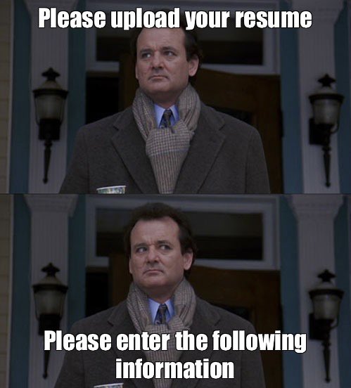 When you’re looking for a job, every day is Groundhog Day