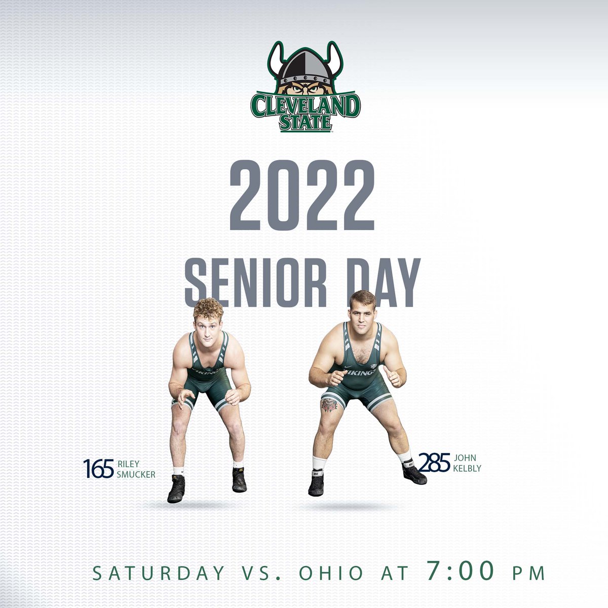 Saturday evening will be your last chance to see the Vikings at home this season. It's also Senior Day for these two as we will recognize them prior to the match.