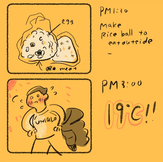 Lunch and go#hourlycomicday #HourlyComicsDay2022  