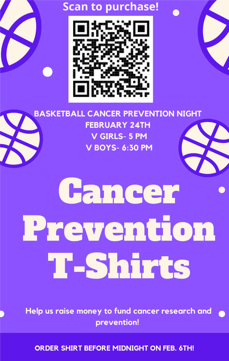 OFR5_Activities's tweet photo. Today is National Girls &amp; Women in Sport Day!

Help one of our own female student-athletes, Amelia Thro, &amp; the OFHS NHS with their fundraiser &amp; theme night for cancer research!

T-Shirts on sale through 2/6
https://t.co/sssGbOSSOy https://t.co/hKi00EoHQR