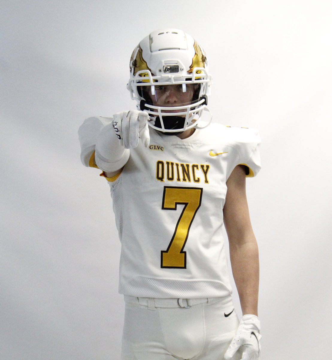 I will be furthering my Academic and Athletic career at the University of Quincy!!! <a href="/CoachMCurts/">Matt Curts</a> <a href="/trace_goade/">Trace Goade</a> <a href="/Tarrants_GVHS/">Mike Tarrants</a> <a href="/iamspartacus14/">David Allie</a> <a href="/CoachBorghardt/">Kaleb Borghardt</a> <a href="/BlakeDesselle/">Blake Desselle</a>
