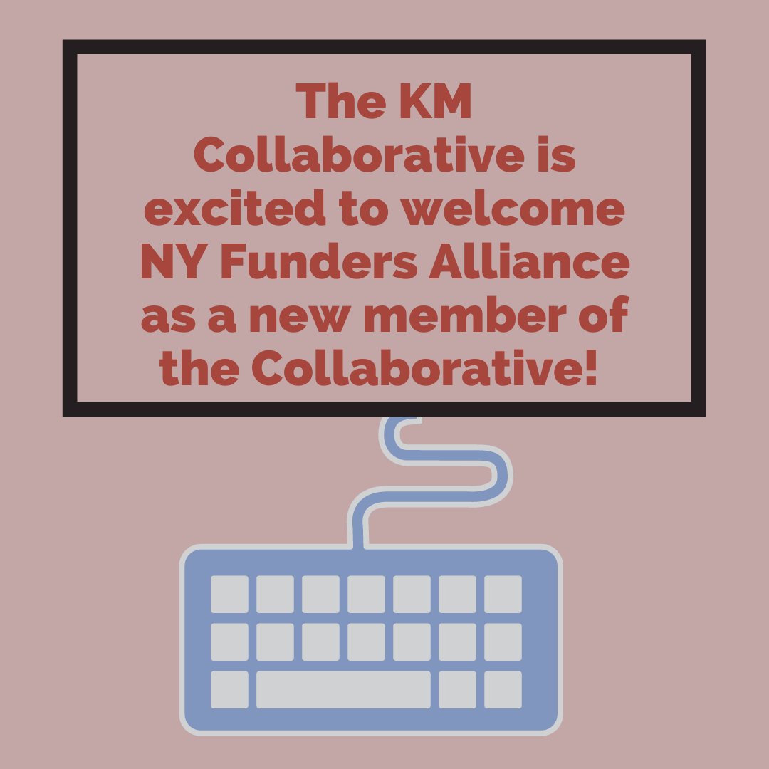 unitedphilforum's tweet photo. We Are Excited to Welcome @NYFunders to the Forum’s Knowledge Management Collaborative! https://t.co/sVcsjMsVmE