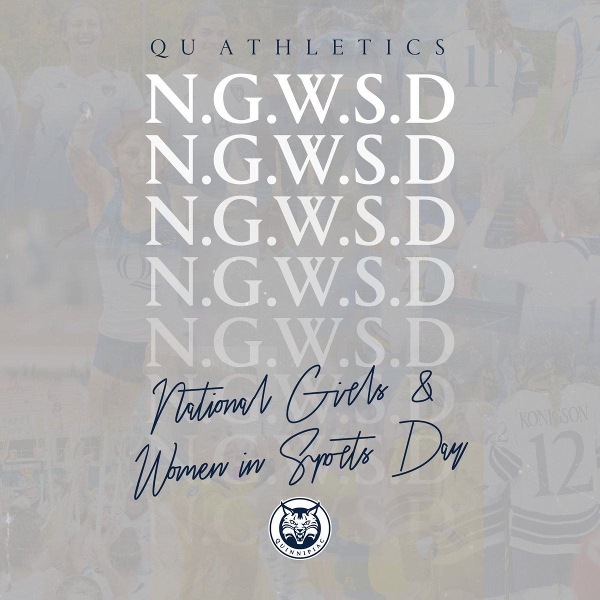 Quinnipiac Athletics is proud to celebrate the strong, empowering women who continue to make #BobcatNation a better place.

Join us in celebrating National Girls and Women in Sports Day! #NGWSD