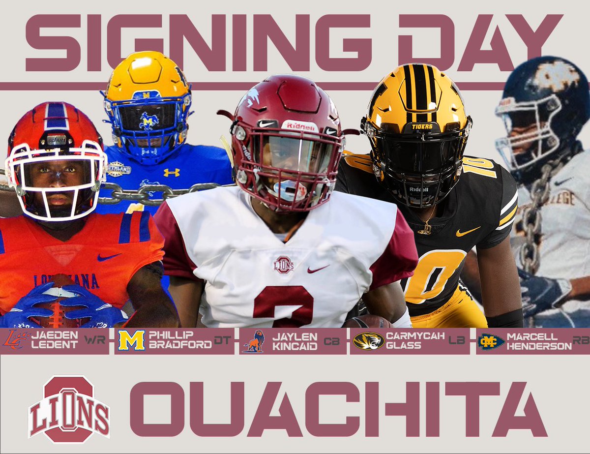 Congrats to all of our senior Lions that signed NLIs today!! Proud of each and every one of y’all!