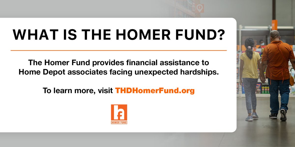 Every dollar that associates donate to the #HomerFund goes right back to an associate in need. Since 1999, nearly $230 million has been granted to more than 163,000 associates.
