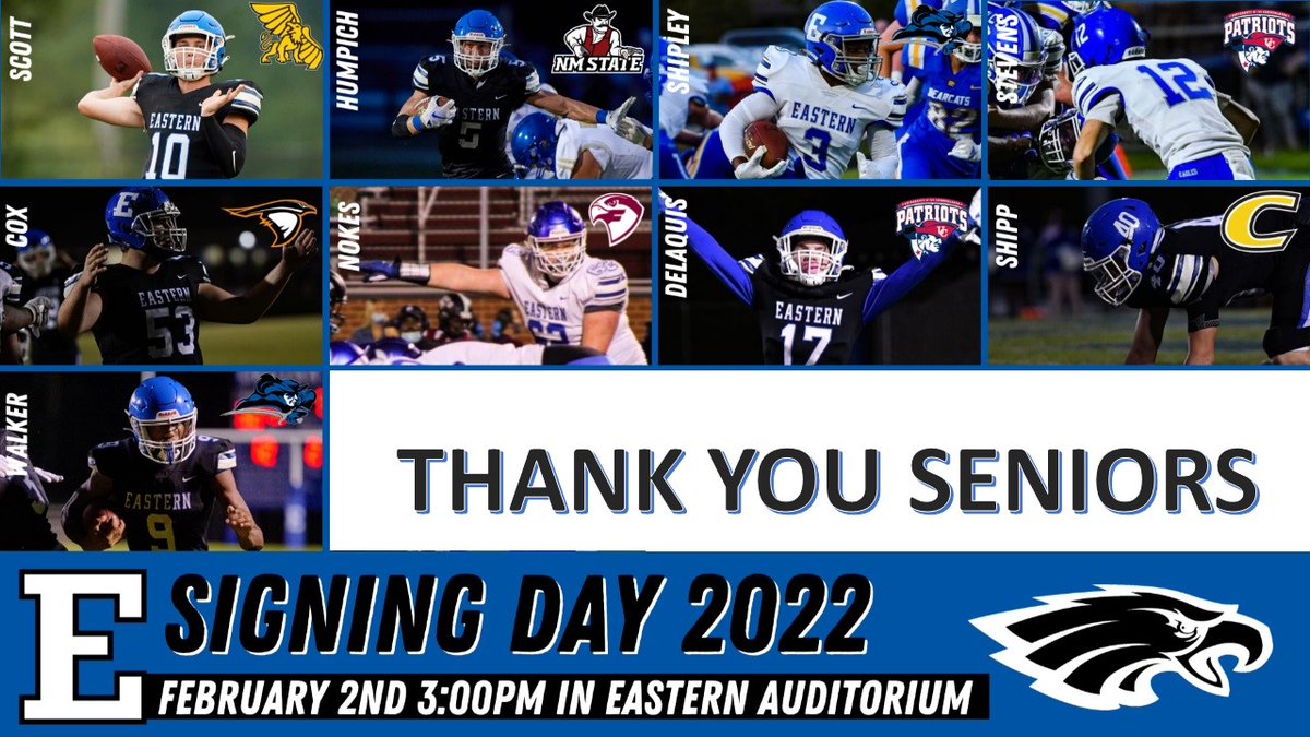 eaglesfb's tweet image. Its Going To Be A Great Day! #TrustedTheProcess #Committed #NLI #WeStillFax