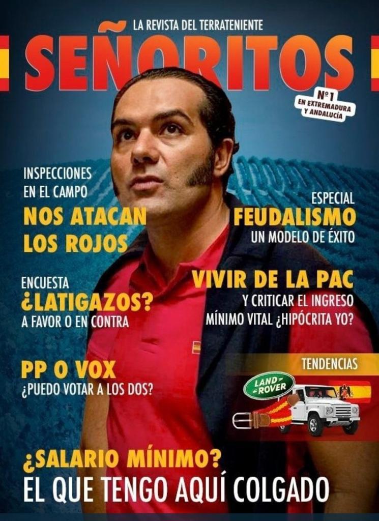 xicavox's tweet photo. @eldisidenteOK @Macarena_Olona Con el campo siempre!! Encima que les damos de comer a los campesinos... https://t.co/qhRQqMLDCf