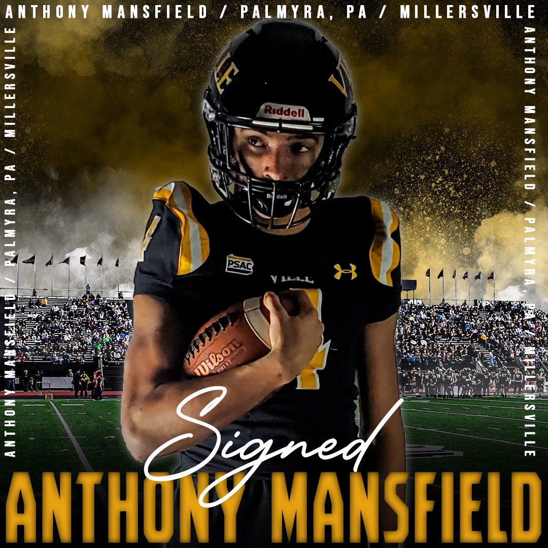 Welcome to the Family Anthony Mansfield, WR from Palmyra 6’1 180 〽️