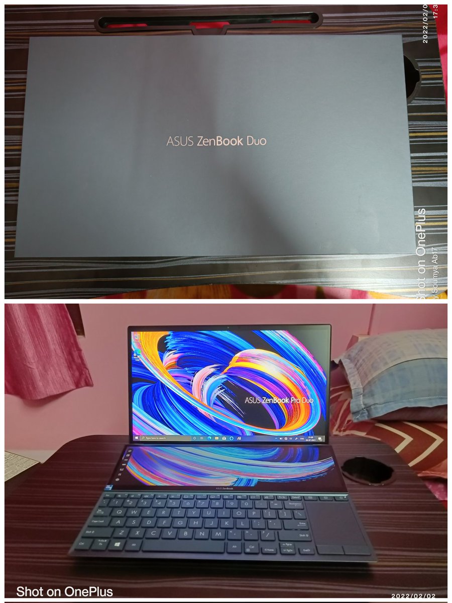 Joined @ASUSIndia family today 
#Zenbookduo14