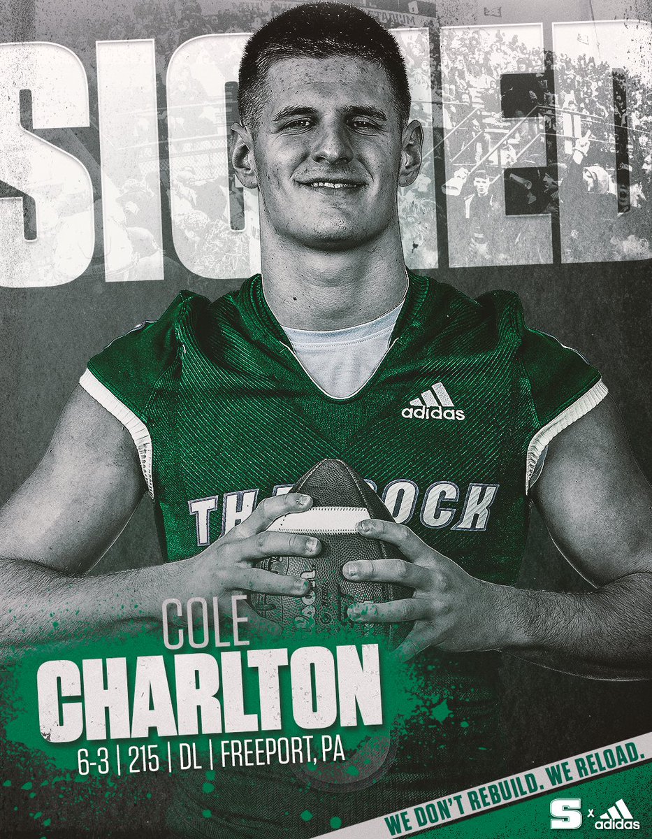 FB: Welcome to The Rock, Cole Charlton! Cole was a conference Defensive Lineman of the Year and a two-time All-Conference defensive end at Freeport High School. #RockNSD22