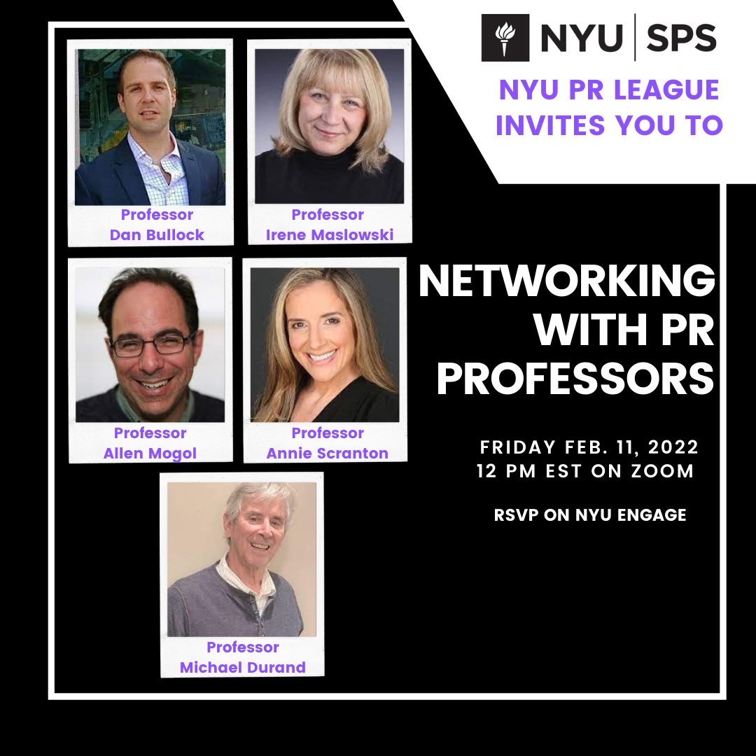 NYU PR League tweet media