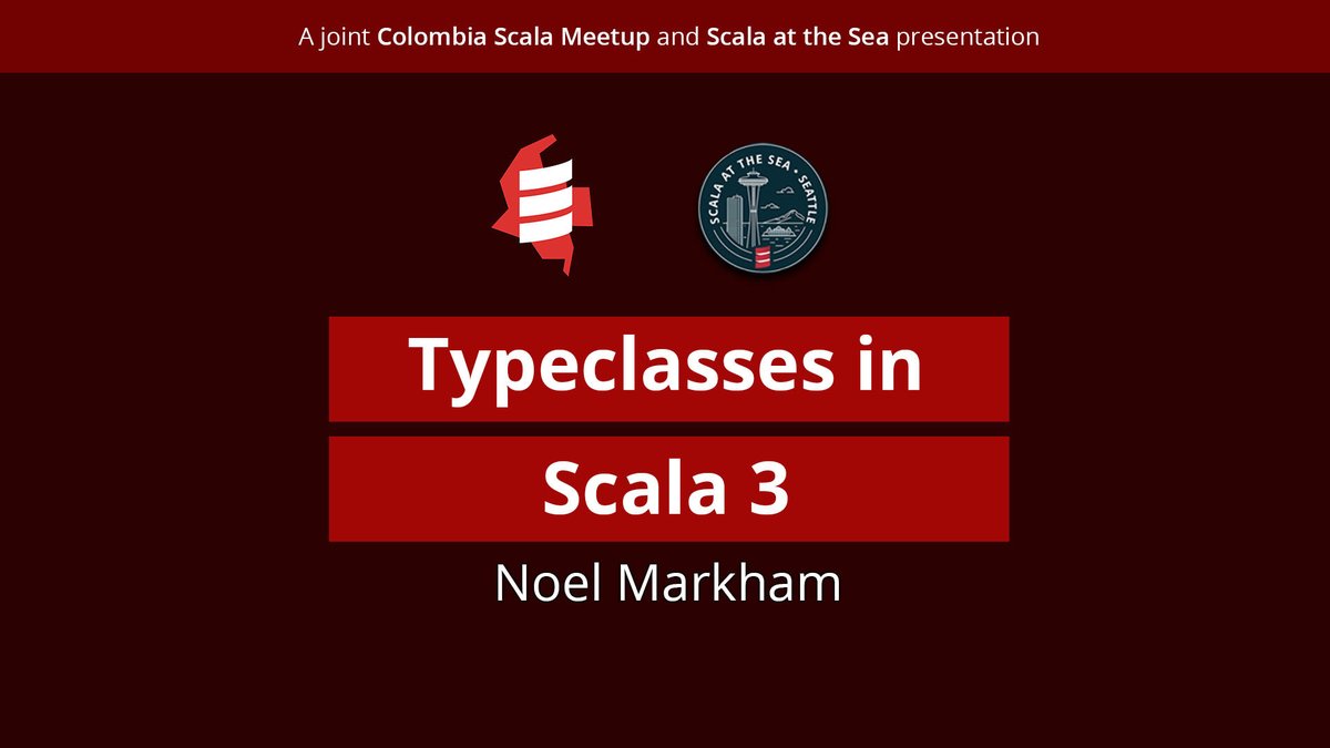 Xebia_Global's tweet image. If you missed the recent talk about #typeclasses in #Scala 3 by @noelmarkham, the video is now available.

Watch it here: 47deg.com/media/2022/01/…