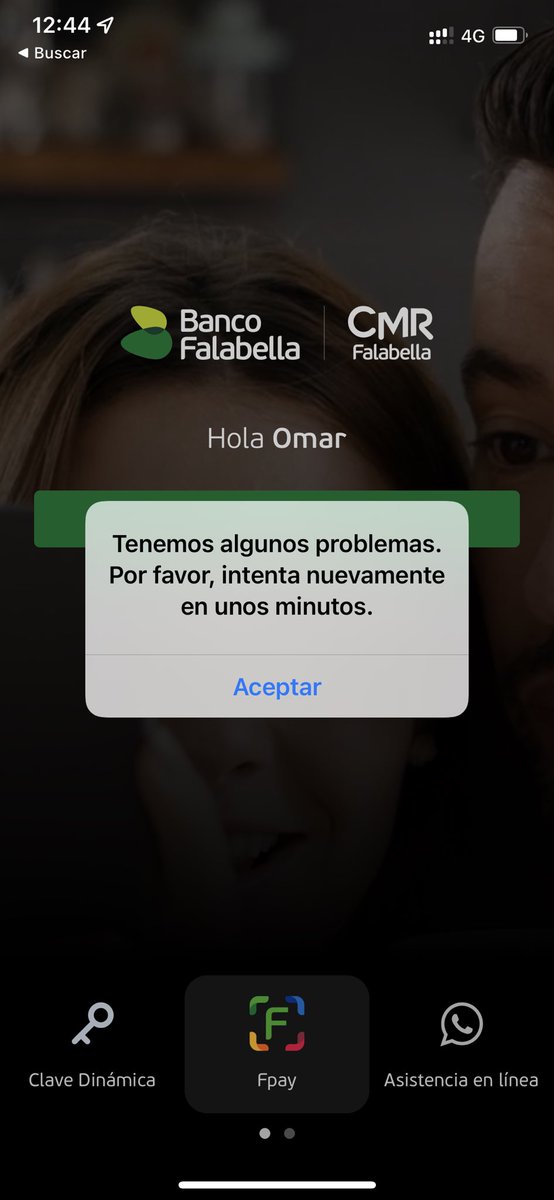 Orabuco's tweet photo. @Banco_Falabella ya van cerca de 2 días con problemas!!! https://t.co/kLhXwntq8H