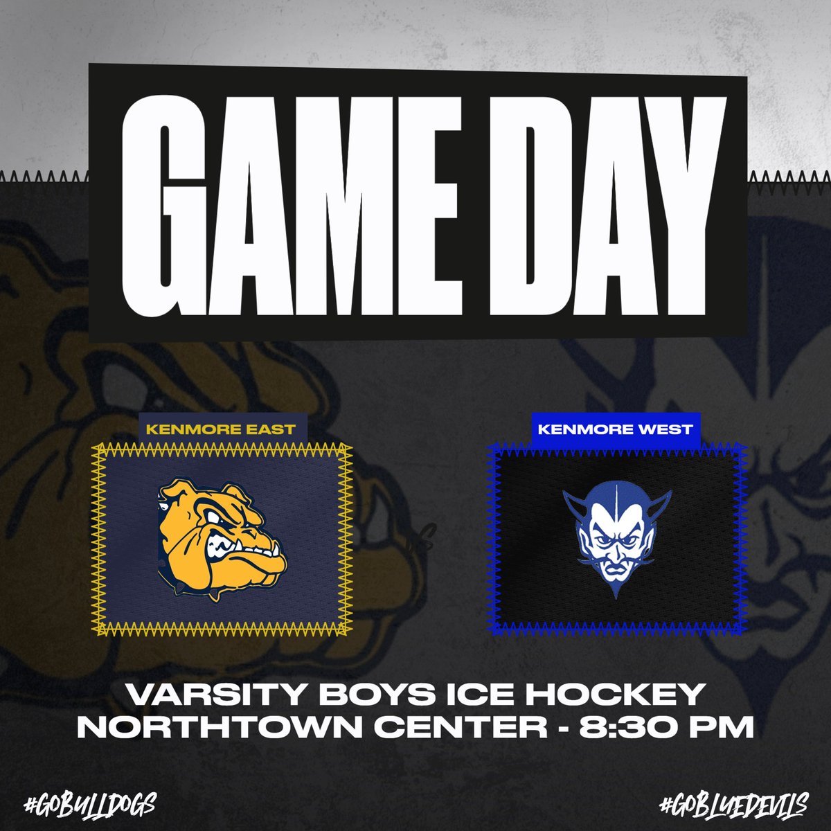 KenTonAthletics's tweet photo. Game Day! Good luck athletes and coaches! #GoBulldogs #GoBlueDevils #GoDevilDogs https://t.co/pWEPGNEE80