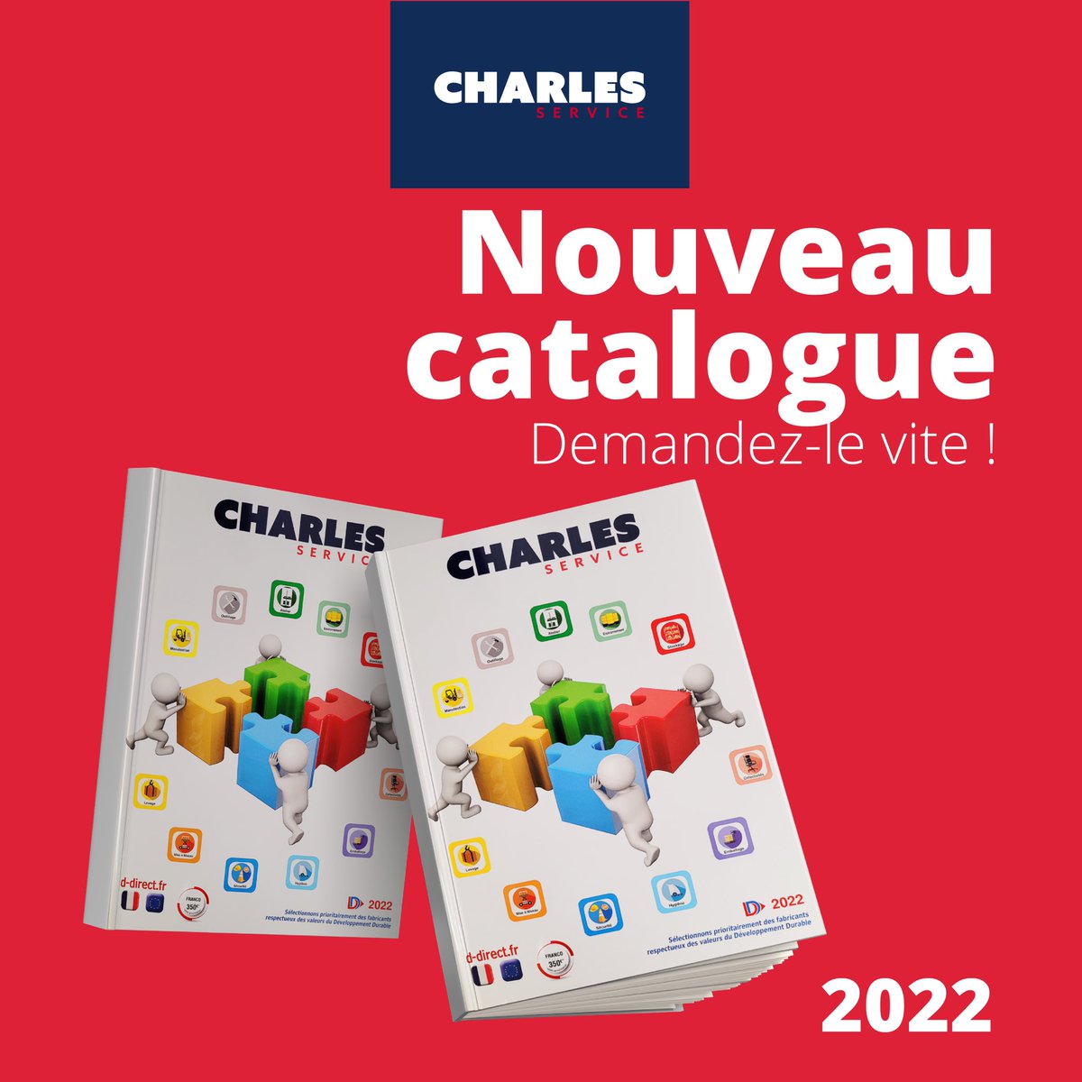 [CATALOGUE]

Mettez-vous à jour avec le nouveau catalogue produits 2022 de Charles Service ! 🙌

Contactez-nous en remplissant tout simplement notre formulaire en ligne juste ici : zcu.io/8GHj 📣

#catalogue #manutention #logistique #produit #charlesservice