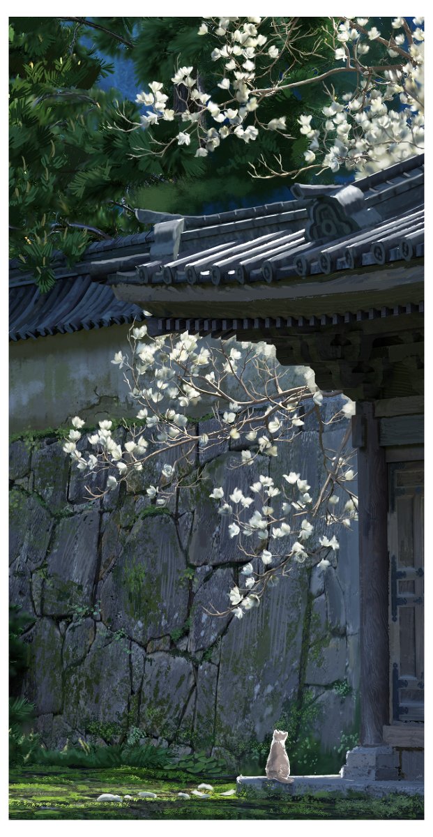 Tenca 天華 En Twitter お花見 白木蓮 風景 オリジナル アニメ背景 イラスト コンセプトアート ジブリ風 背景 デザイン Art 空 T Co Tftrwhzlgo T Co X3gtuhprph Twitter