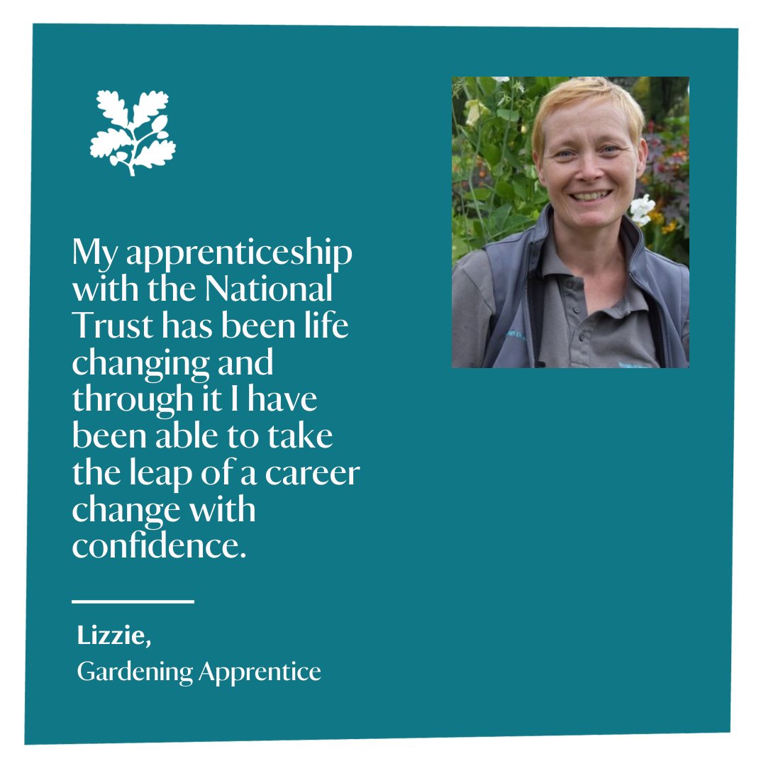 How do you change career half way through your working life? Hear from Lizzie, our Horticulture or Landscape Operative apprentice, on how she did just that. bit.ly/3o3i5iE