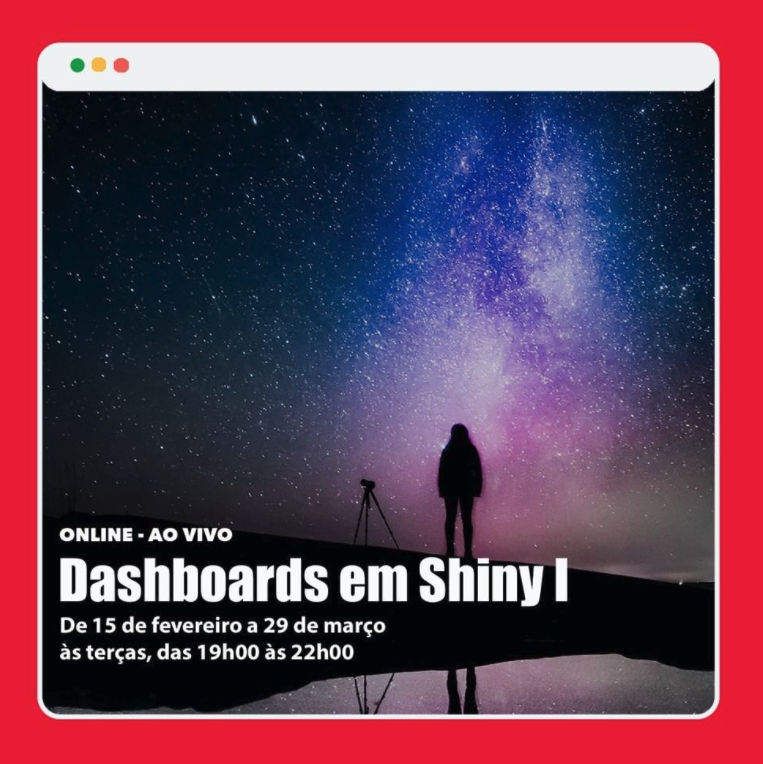 wamorim89's tweet photo. Quem quiser começar o ano aprendo Shiny, dia 15 de fevereiro vou começar mais um curso de Dashboards pela @curso_r 🥳😍

E se a grana estiver curta, vou sortear uma vaga na sexta para quem ajudar a divulgar dando RT neste post.

Link da loja: https://t.co/TEGx8qB6Yq

#rstats https://t.co/iGerBfoeqR