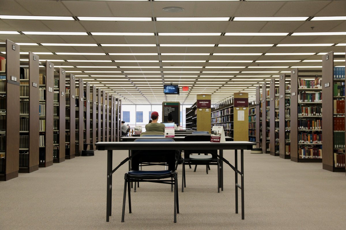 shot of inside library