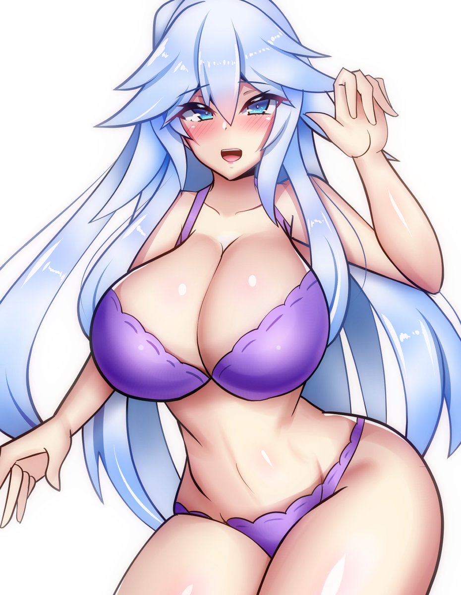 白雪さんを描きました。
結局この色の下着を選んだんですね…|д゜) 