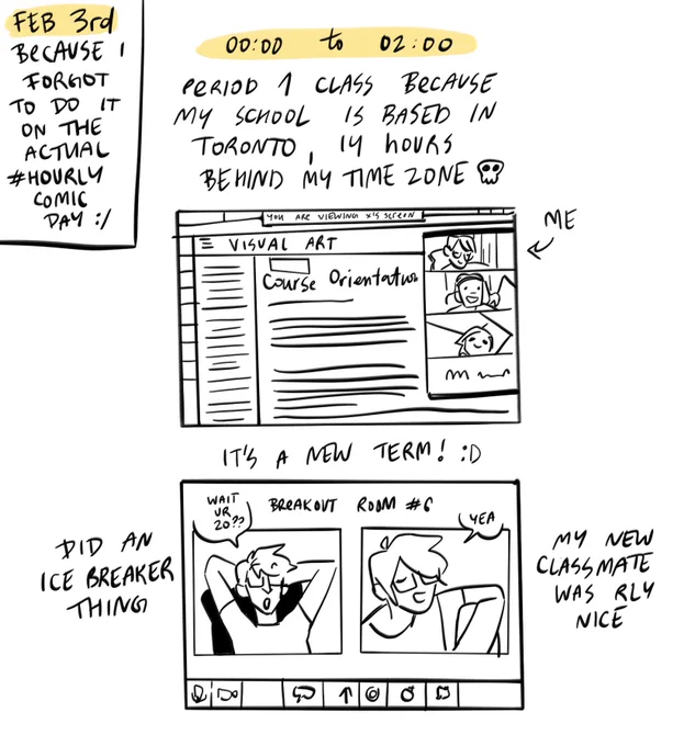 it can be #hourlycomicday if i decide that it is 