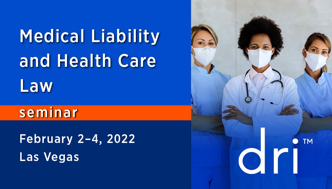 DRICommunity's tweet photo. Thank you to the sponsors of this year’s Medical Liability and Health Care Law Seminar:

@CrowleyFleck - @HallBoothSmith - Harman Claytor Corrigan &amp; Wellman - @SturgillTurner - @WigginandDana 

#DRICommunity #DRIMedLiability https://t.co/4x7dt4Nv9J
