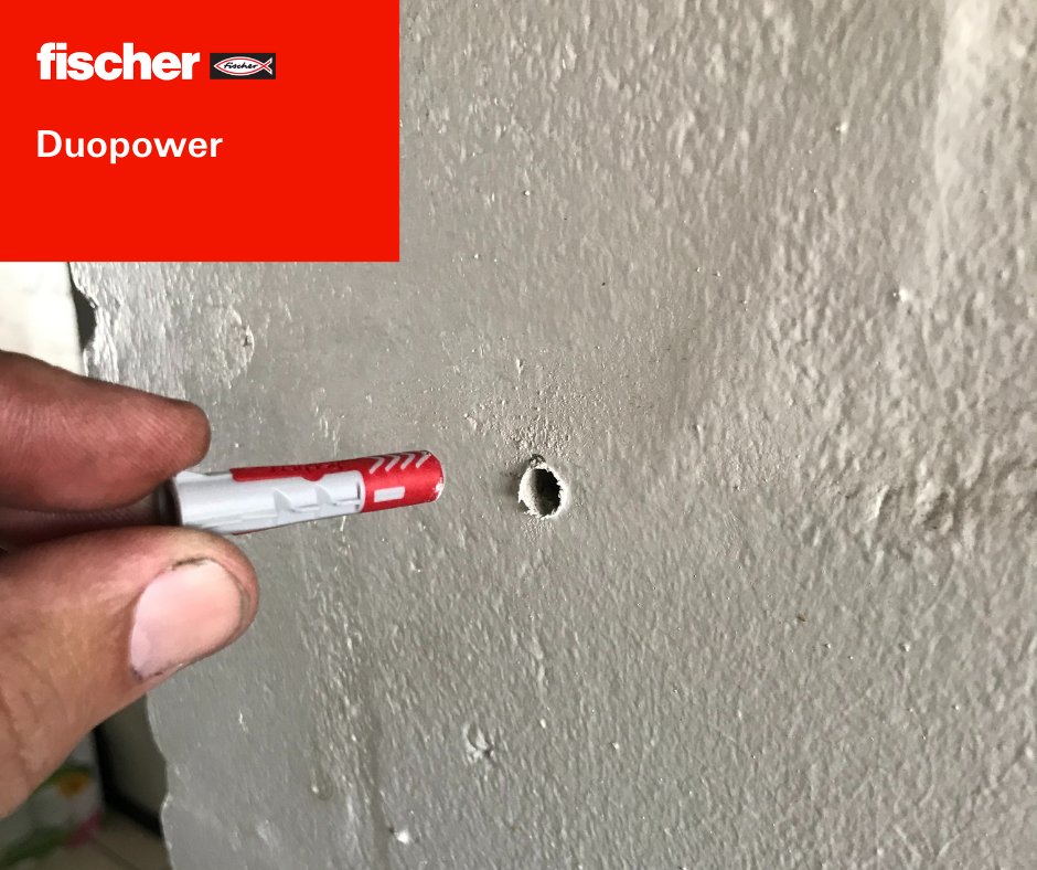 upat_sa's tweet photo. fischer invented the fixing game, and now we've perfected it. fischer's #Duopower is the ultimate combination of power and intelligence.  

See why fischer's Duopower is the ultimate in #wall plug Technology.
https://t.co/Y8zkKgW650 https://t.co/PTs5zH5o5G
