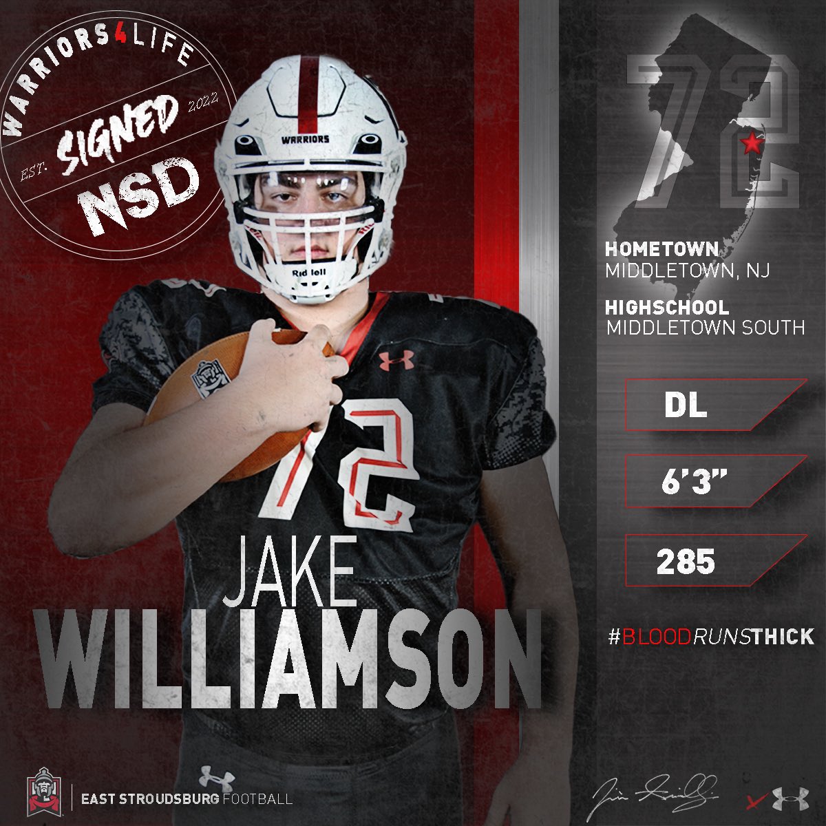🚨𝐖𝐀𝐑𝐑𝐈𝐎𝐑 𝐍𝐀𝐓𝐈𝐎𝐍🚨
Introducing the newest member of the 𝑾𝑨𝑹𝑹𝑰𝑶𝑹 family, Jake Williamson‼️

Welcome him with a follow <a href="/JWilliamson_72/">Jake Williamson</a> 

#BLOOD𝘙𝘜𝘕𝘚𝐓𝐇𝐈𝐂𝐊💯
𝘞𝘩𝘦𝘳𝘦 WA②②IORS 𝘉𝘦𝘭𝘰𝘯𝘨