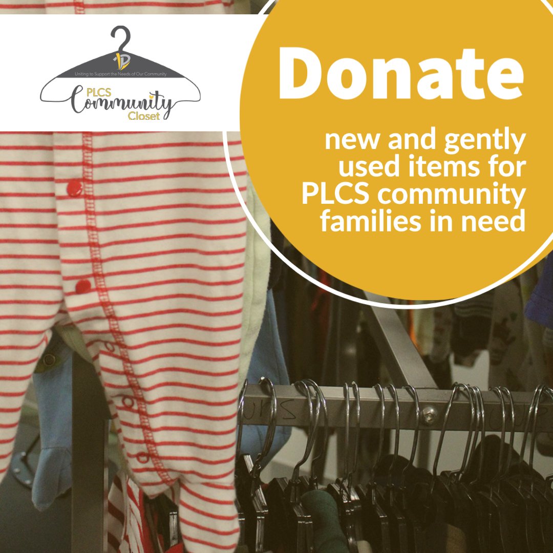 Support PLCS families in need by donating to the PLCS Community Closet! Bring new and gently used clothing items and new hygiene items to the PLCS Central Office 8am-4pm weekdays at 420 S Washington St in Papillion. Monetary donations are accepted here: plvschoolsfoundation.org/donate