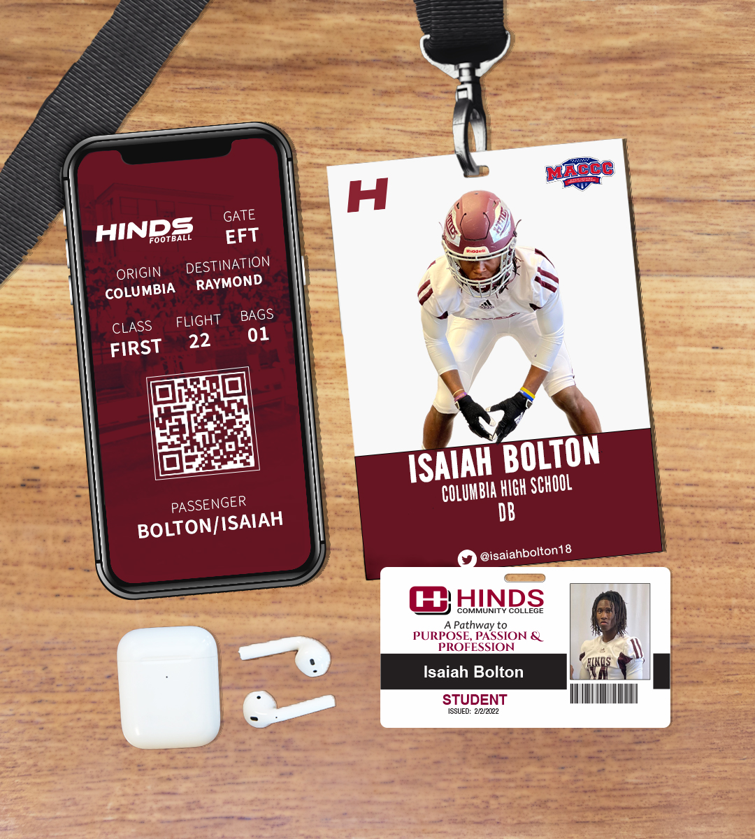 HindsCC_FB's tweet photo. Bolton Island β’οΈ
Welcome to the secondary, Isaiah.
@IsaiahBolton18 | #LetsFly22 https://t.co/SDUiNCk1uZ