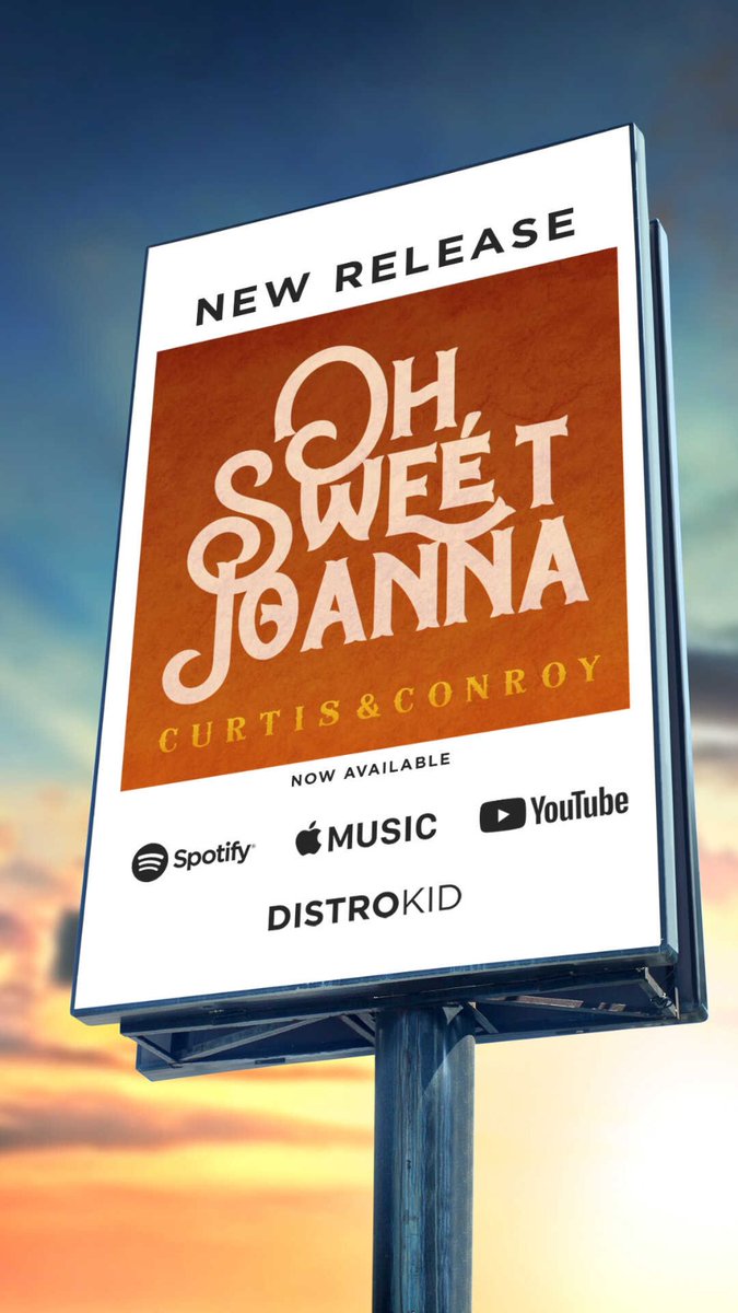 curtisandconroy's tweet photo. Here our new single 'Oh Sweet Joanna' on Spotify now! #ukcountrymusic https://t.co/YS2fL5G4tS