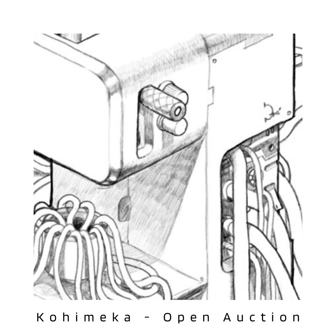 azarimy's tweet photo. My first collaborative work with Syarawi @0xBlockflop will be open for auction on @pentas_io Thursday 3 Feb 2022 8pm, and will end the next day. 

Here, I let loose my favourite selirat-cables style on his coffee machine designs. More will be revealed soon.

#NFTauction #azarimy https://t.co/fLEXvMjXRI