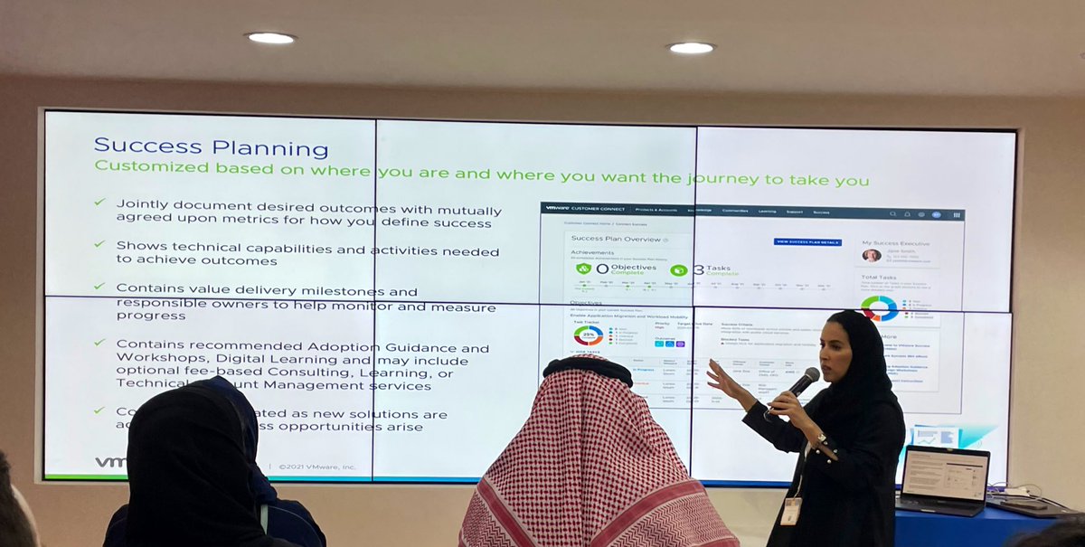 VMware_ME's tweet photo. Live from @LEAPandInnovate: Embrace a transformative experience with VMware Success 360. join Reema Al-Harbi, Consulting Services Executive
https://t.co/vUrWs6kuy7
#VMwareAtLEAP #LEAP22 https://t.co/zsmUmyCFLy